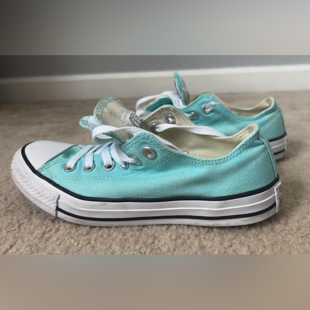 Converse All Star Low Top Blue - Size 8